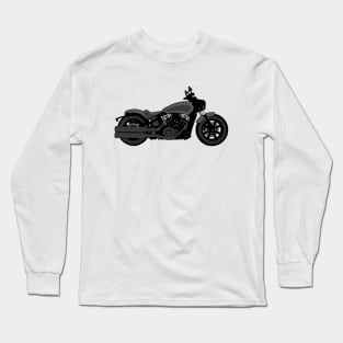 Scout Bobber bw Long Sleeve T-Shirt